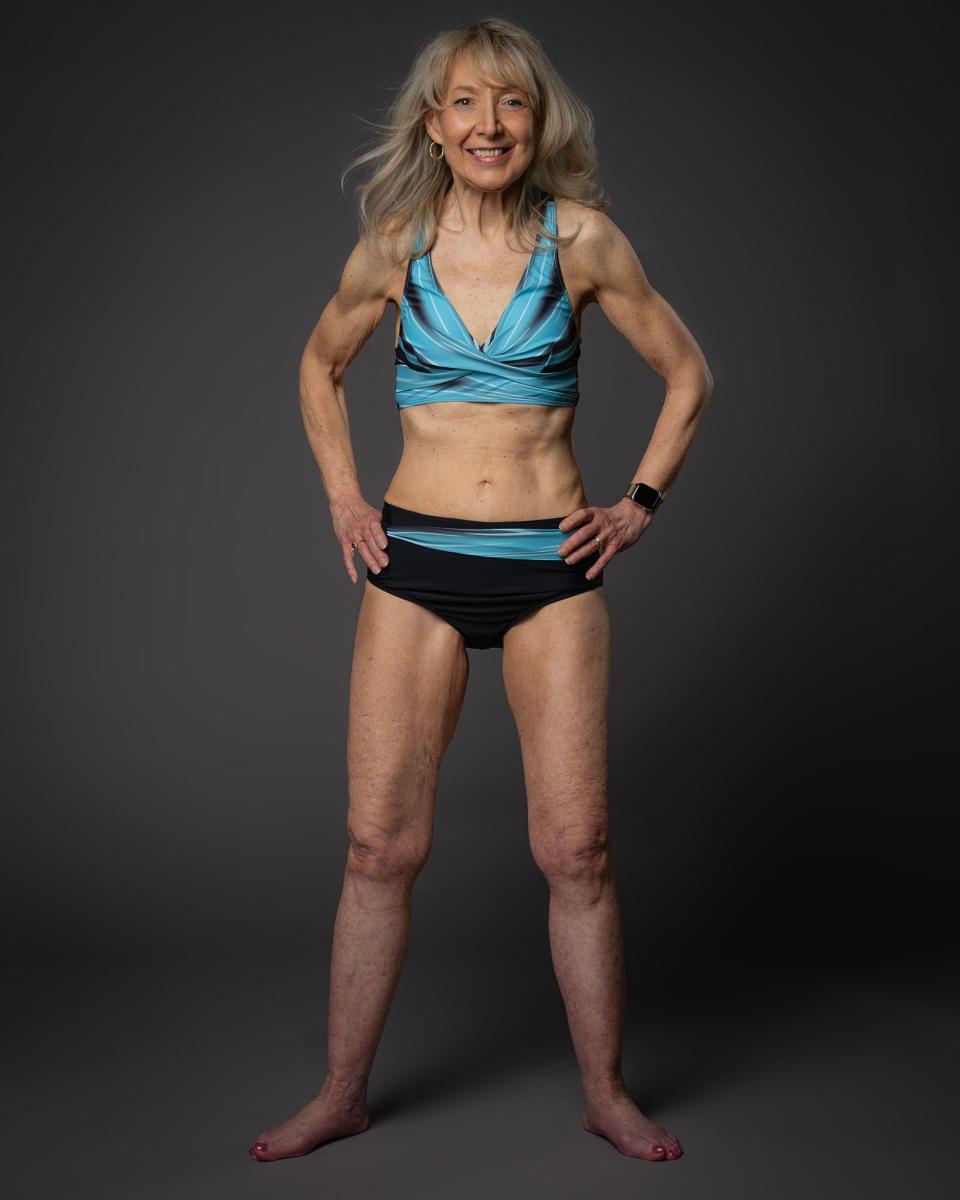 Dianne Kusztos Wilson credits hard work for her transformation.