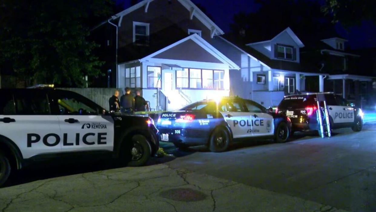 One person was killed and four were injured Monday night during a shooting in Kenosha, Wis. (via WTMJ)