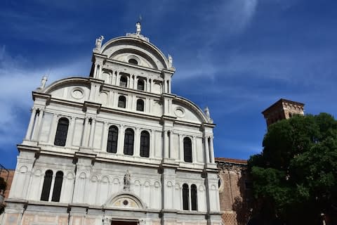 San Zaccaria's exterior - Credit: GETTY