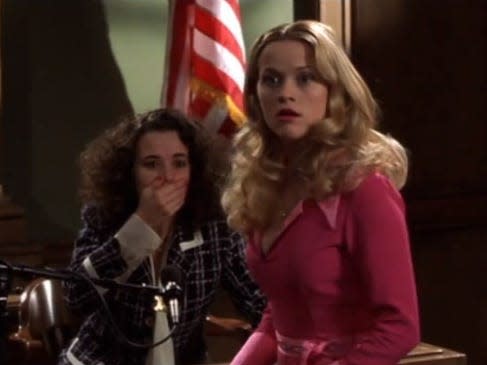 legally blonde witness stand elle woods