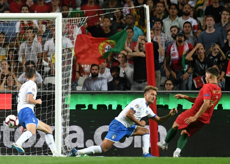 Andre Silva scored the winning goal as Portugal beat Italy 1-0 in their UEFA Nations League opener