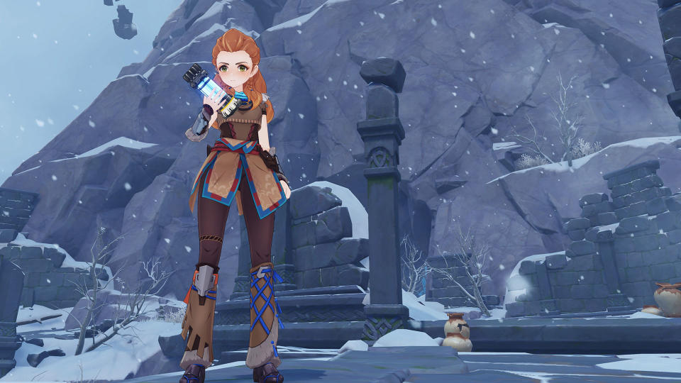 Aloy (Screenshot: miHoYo)