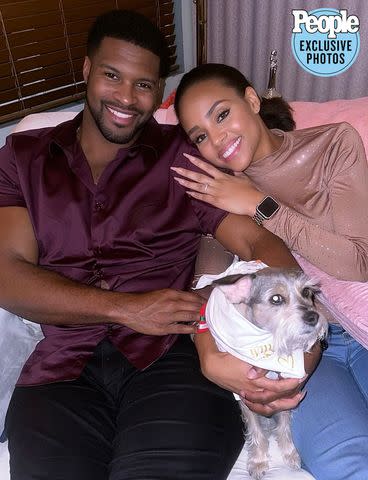 <p>Courtesy of Branden Wellington and Meagan Tandy </p> Actor Branden Wellington Is Engaged to Actress Meagan Tandy