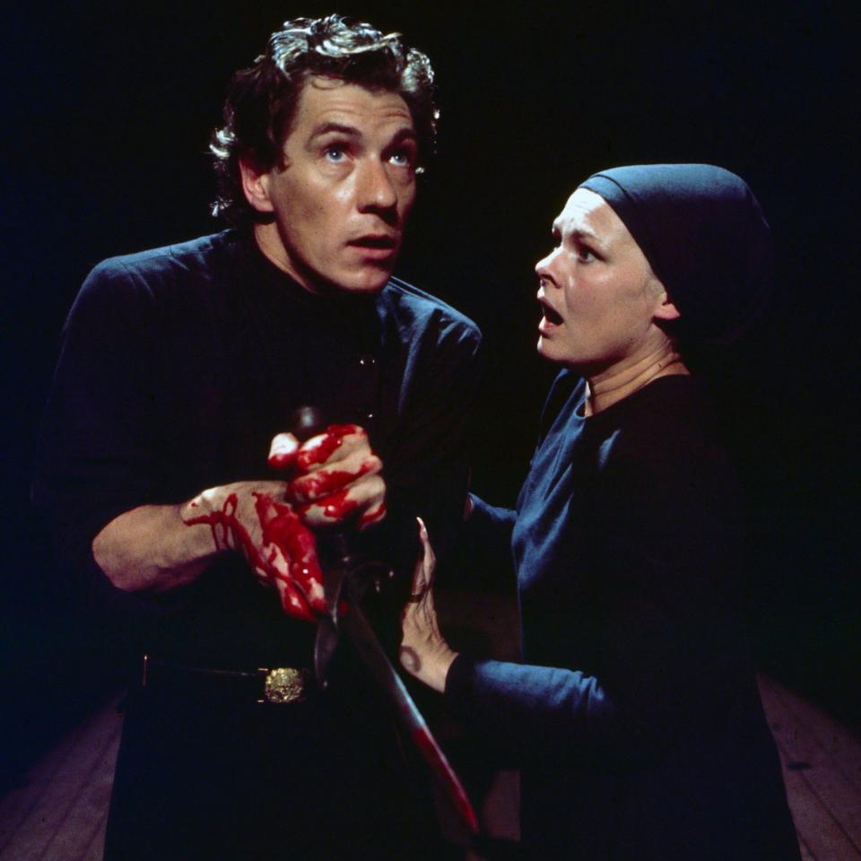 Ο Ian McKellen και η Judi Dench στο Macbeth (1976)