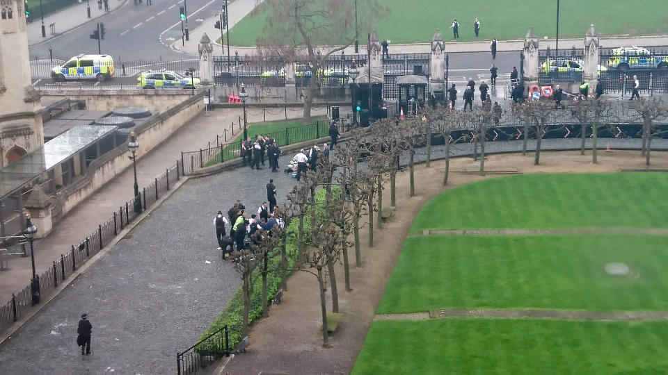 Attack outside the Houses of Parliament in the UK