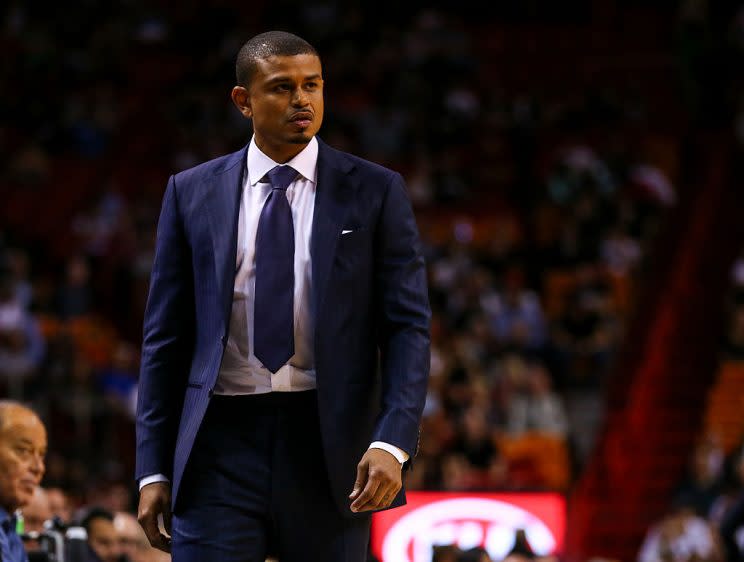 Like many of his players, Suns coach Earl Watson is inexperienced on the job. (Getty Images)