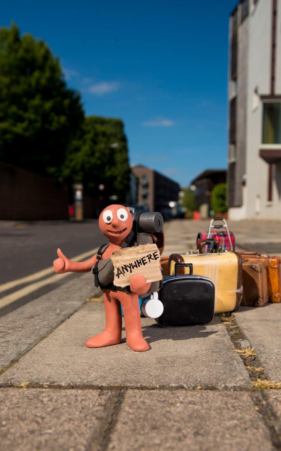 Morph hits the road - Credit: Photography by Matt Crockett/Aardman productions