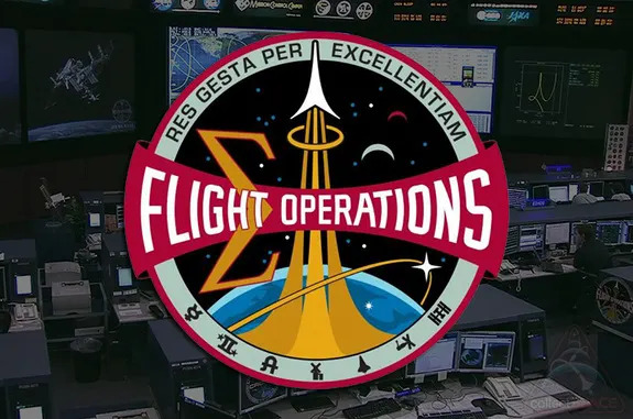 NASA's Flight Operations Directorate (FOD) is represented by an emblem that has a long history inside Mission Control.