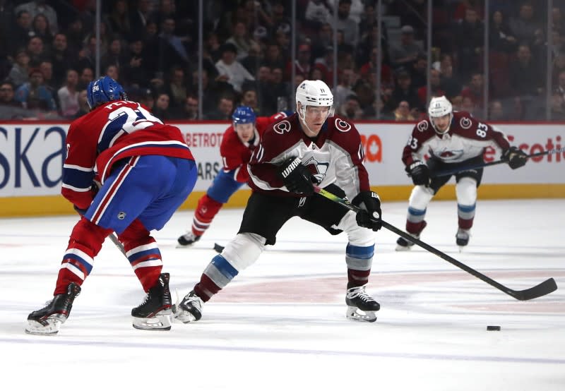 NHL: Colorado Avalanche at Montreal Canadiens