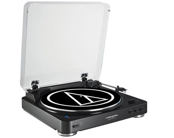 The Audio-Technica LP60-BT turntable