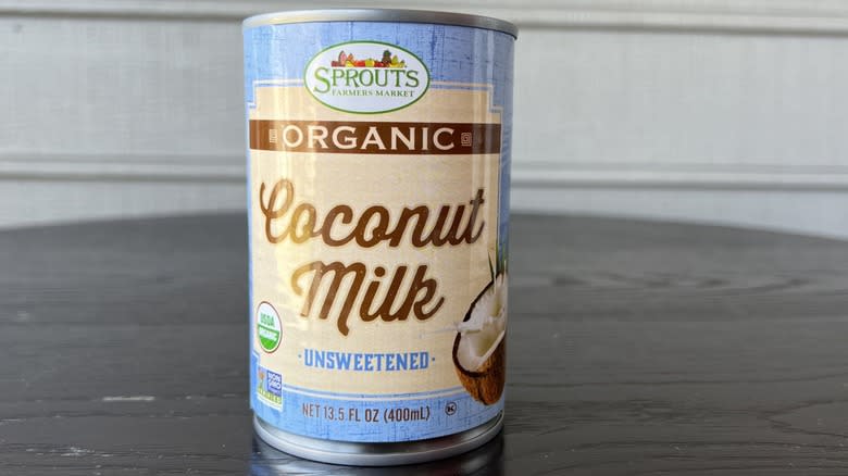 Sprouts coconut milk can