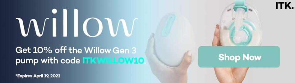 willow breast pump promo code