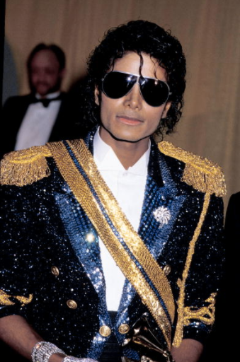 <p>A legend in the making, MJ rocked our world in a beaded marching band-inspired suit. <i>(Photo: Getty Images)</i> </p>