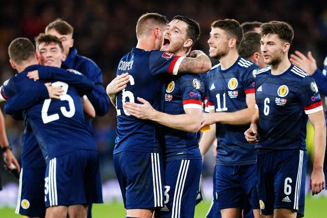 Scotland celebrate
