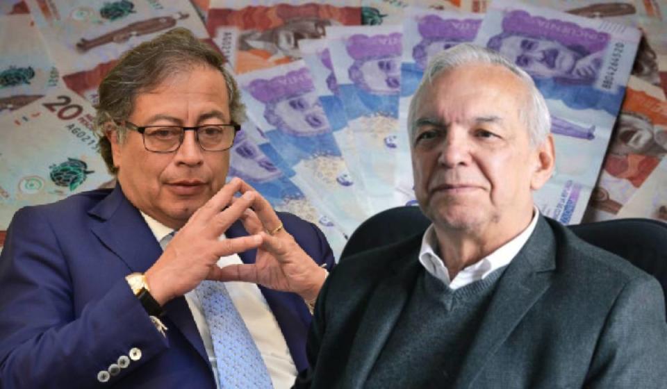 El presidente Gustavo Petro y el ministro de Hacienda, Ricardo Bonilla, buscarán flexibilizar la Regla Fiscal en Colombia. Fotos: Presidencia y istockphoto.com - Oscar Giraldo