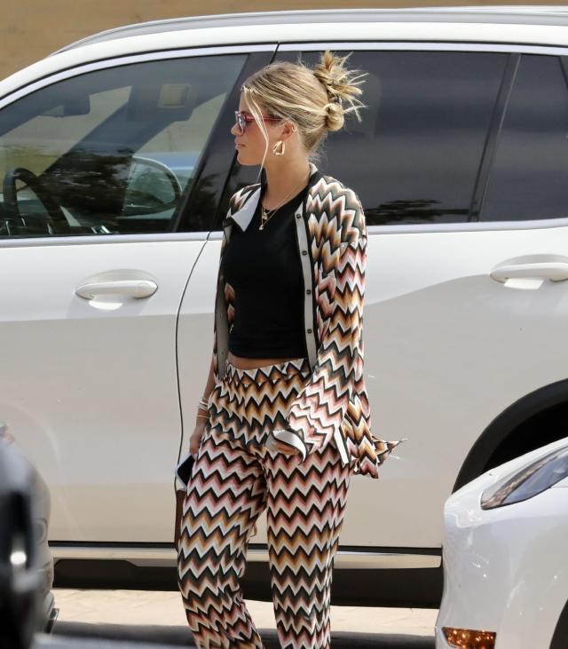 Sofia Richie Just Wore Fall's Suede-Bag Trend