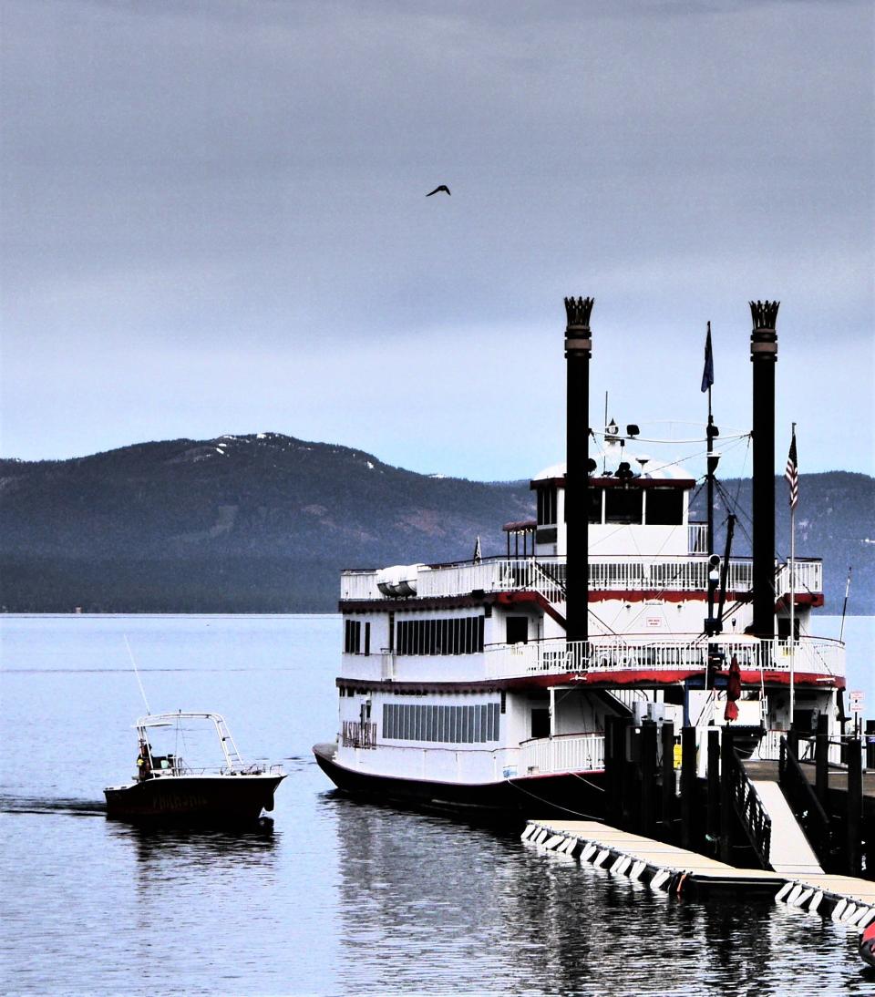 Paddle Wheeler lake tours at Lake Tahoe.