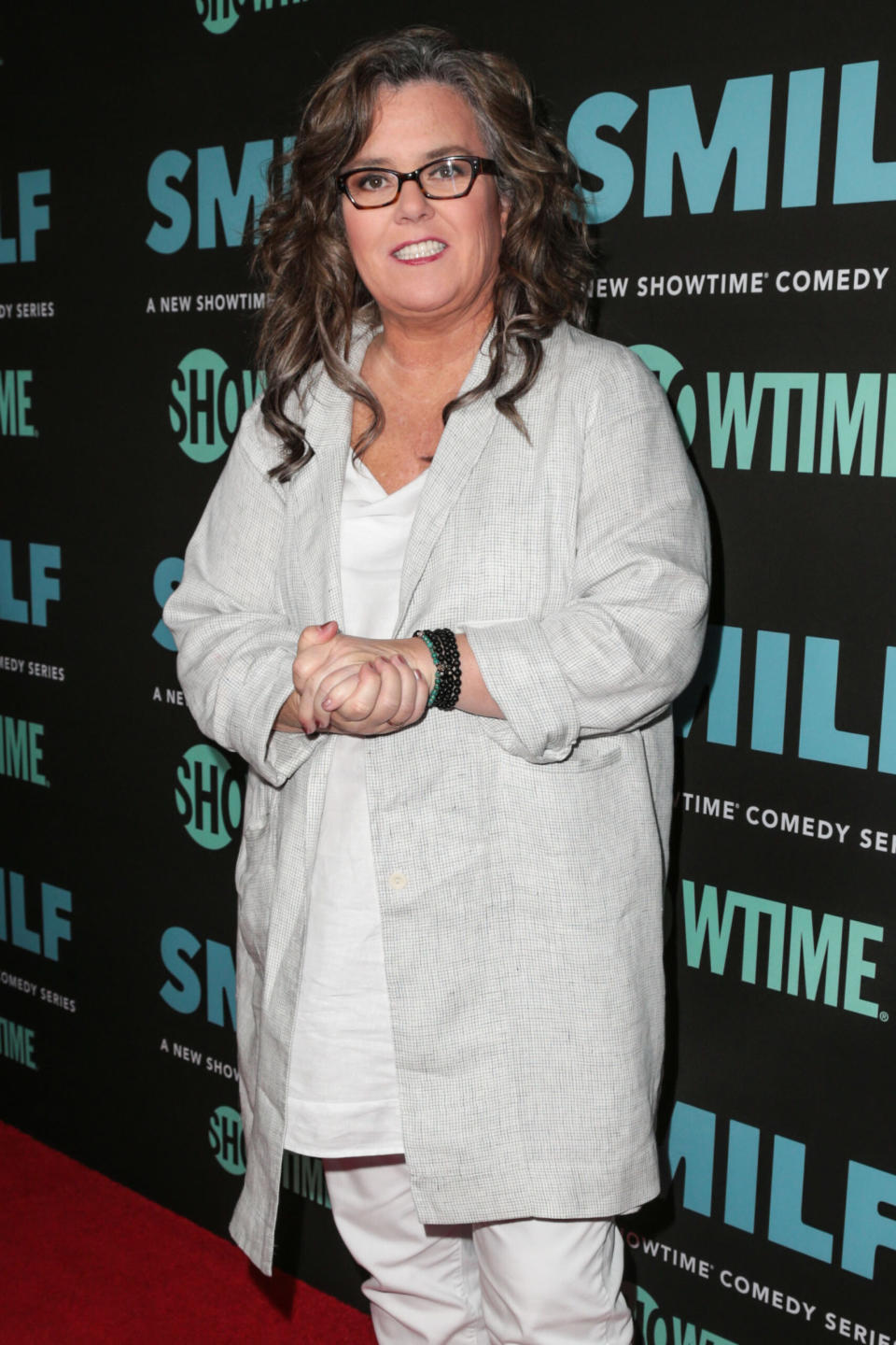 Rosie O'Donnell arrives at the Los Angeles Premiere Of Showtime's 'SMILF'