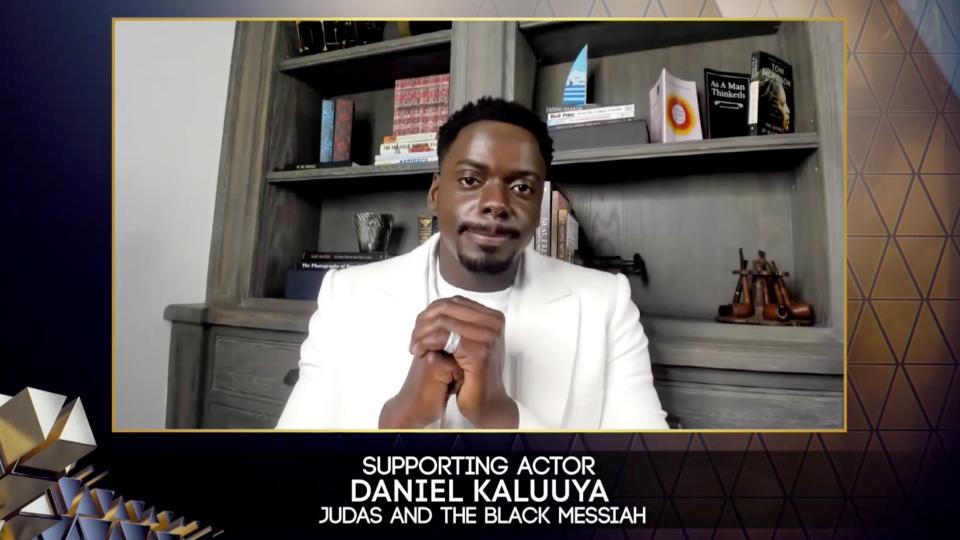 Daniel Kaluuya won the Best Supporting Actor AwardPA Media