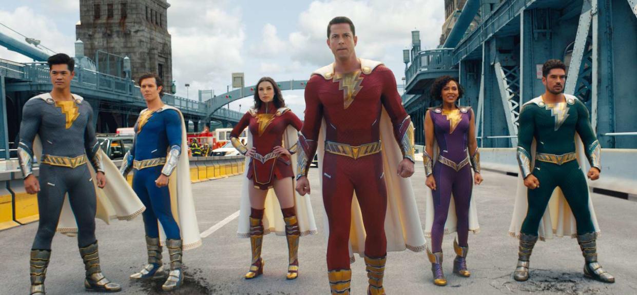 SHAZAM! FURY OF THE GODS, from New Line Cinema and Warner Bros. Pictures.