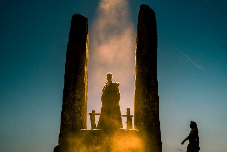 <span class="caption">MacKenzie Crook as head Druid Veran in Britannia.</span> <span class="attribution"><span class="source">Sky</span></span>