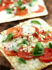 Thin-Crust Pizza Snack Squares