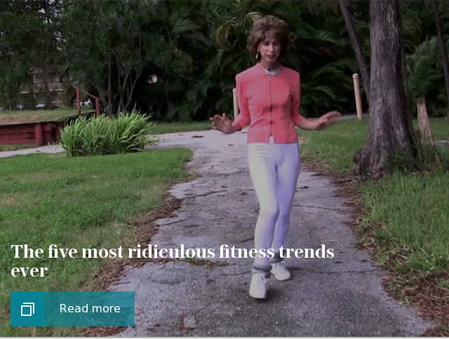 The five most ridiculous fitness trends ever