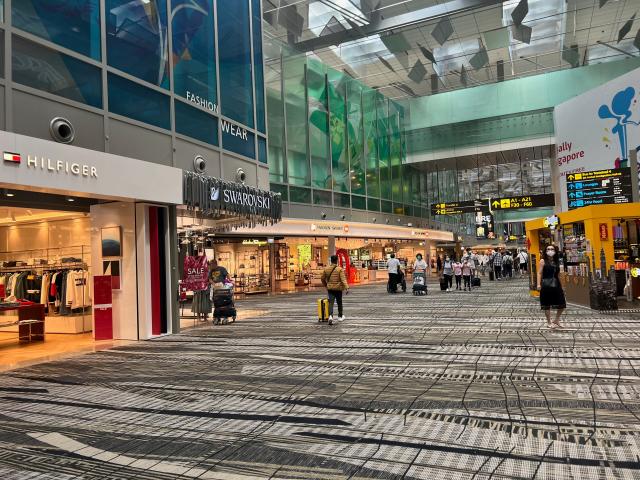 Louis Vuitton Singapore Changi Airport T1 Store in Singapore