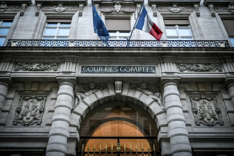 Photo de la Cour des comptes - STEPHANE DE SAKUTIN © 2019 AFP