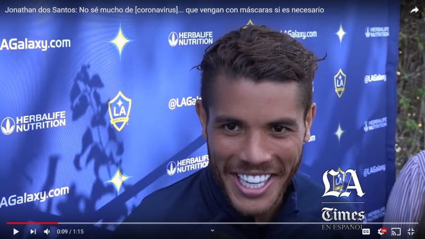 Jonathan dos Santos.