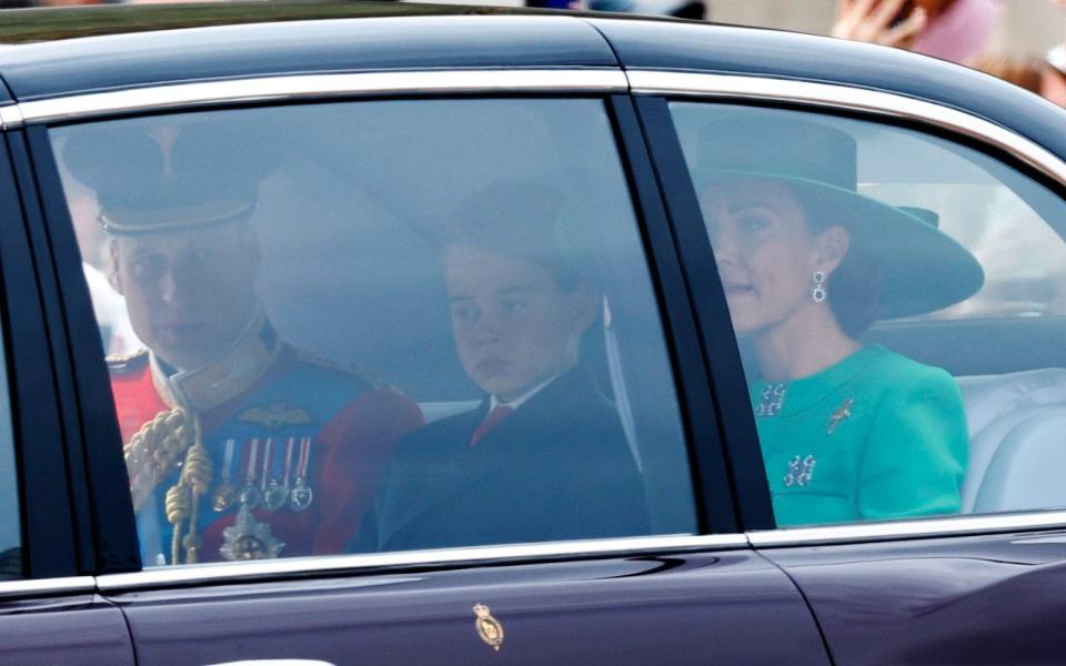 Members of The Royal Family attend The King's Birthday Parade known as Trooping the Colour - Max Mumby