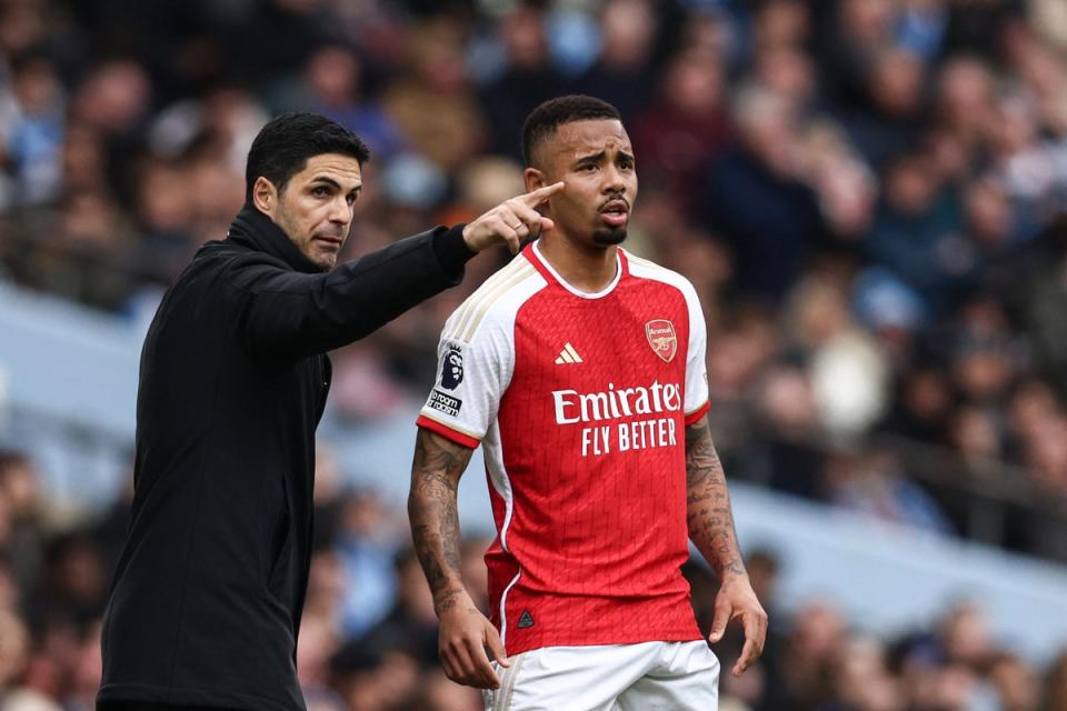 Mikel Arteta is believed to strongly value Gabriel Jesus (AFP via Getty Images)