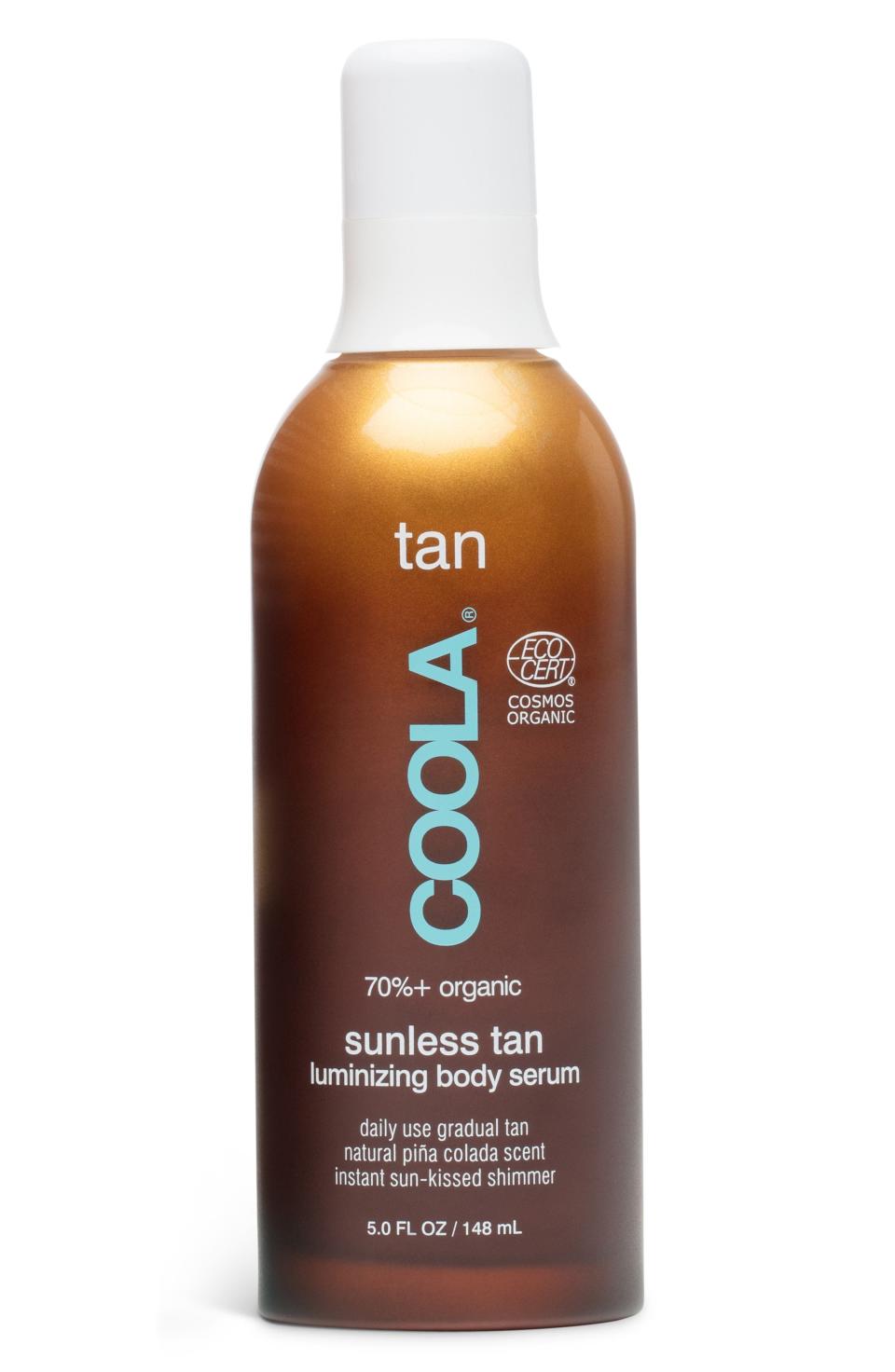 Suncare Organic Sunless Tan Luminizing Body Serum