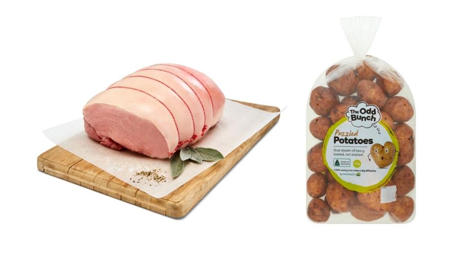 Woolworths meat and potatoes on special