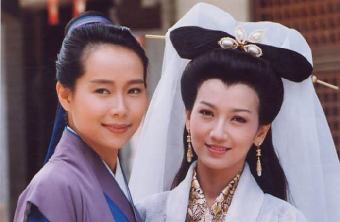 Angie played Bai Suzhen in the series, 'The Legend of White Snake'