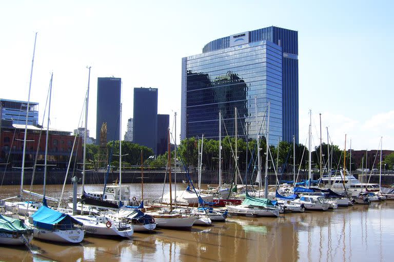 Edificio de la empresa Telecom Argentina en Puerto Madero