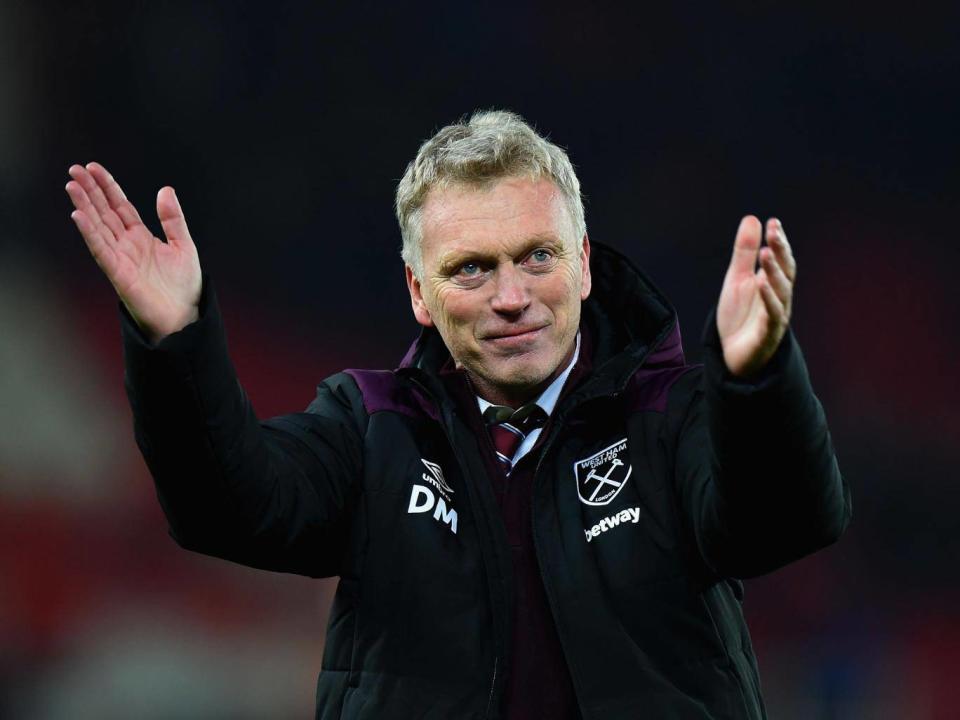 David Moyes' appointment was derided but he has got West Ham to 11th (Getty)