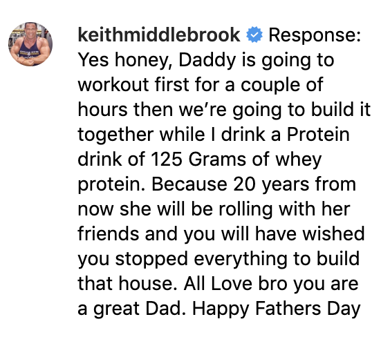 (Screenshot: The Rock via Instagram)