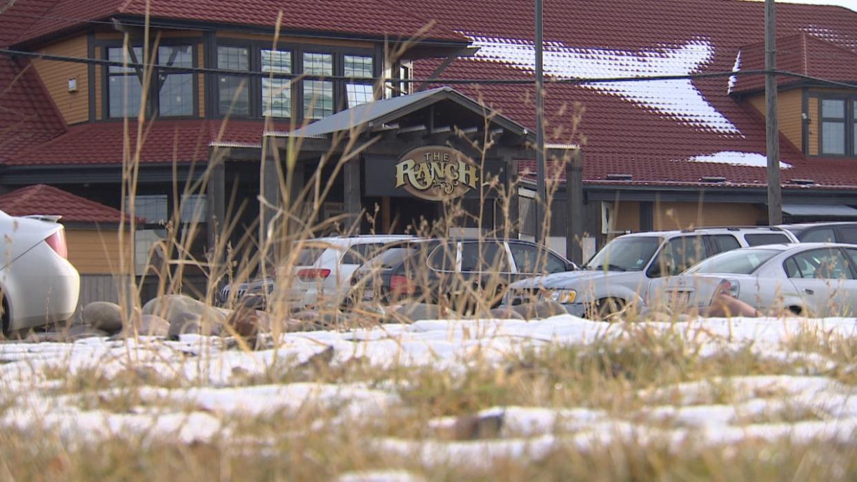 The Ranch Roadhouse in Edmonton closed in 2019, six months after a 20-year-old patron died of hypothermia. A fatality inquiry in Edmonton is examining the deaths of two men who froze to death, nearly a year apart, after visiting the bar. (CBC News - image credit)