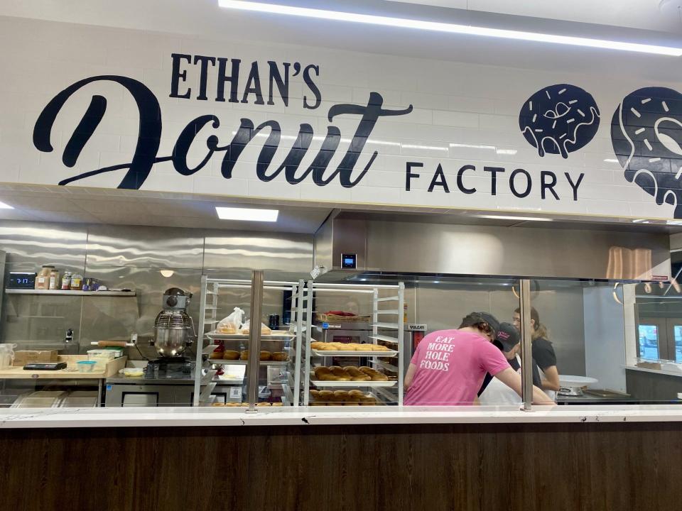 Ethan's Donut Factory in downtown Hillsdale has become an instant sensation in the community.