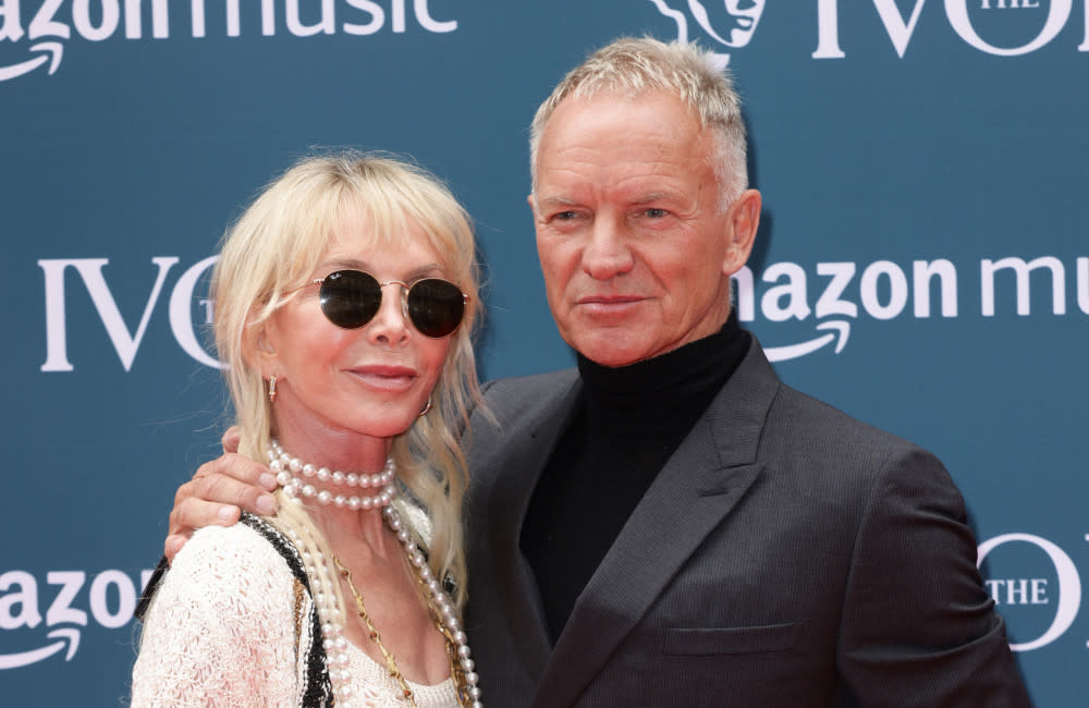 Trudie Styler with husband Sting credit:Bang Showbiz