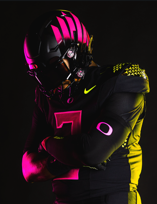 No. 2 Oregon Ducks to wear pink uniforms against Arizona 