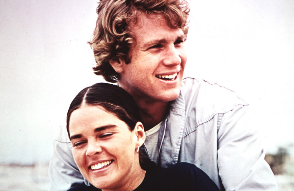 Ryan O'Neal and Ali MacGraw in Love Story credit:Bang Showbiz