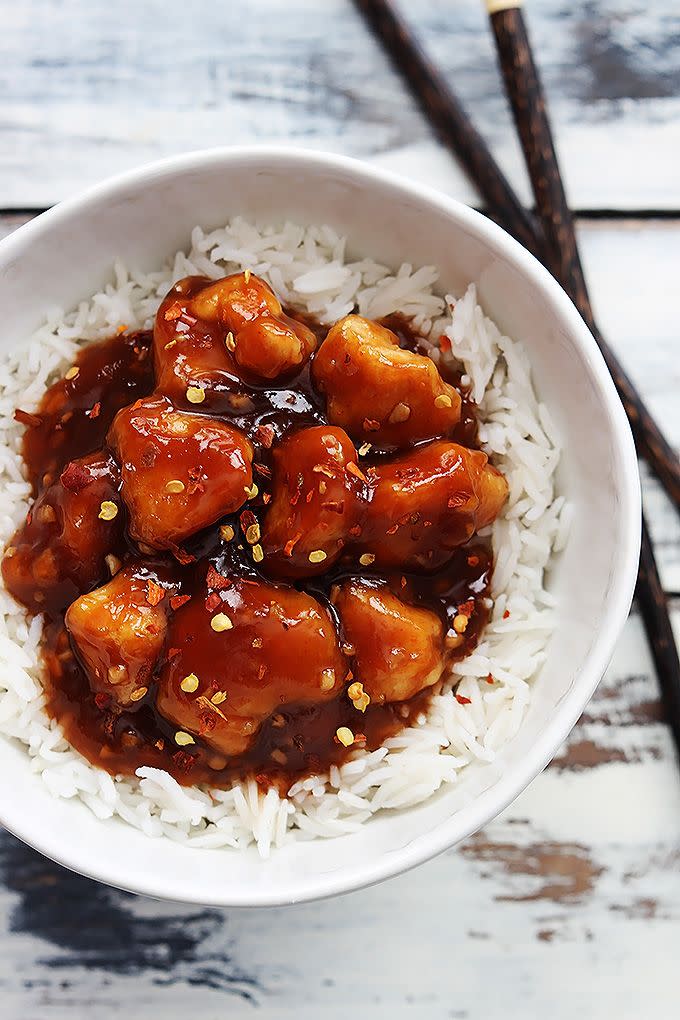 Honey Sriracha Chicken