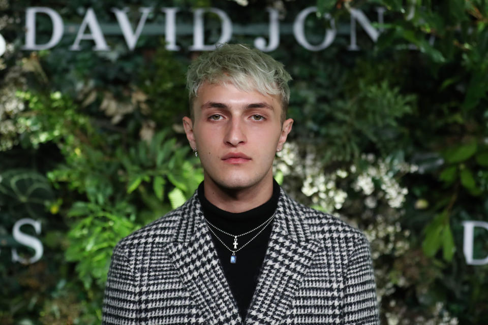 Just like his sisters, Bella and Gigi Hadid, Anwar Hadid is a regular on the runway. (Mark Metcalfe / Getty Images for David Jones)