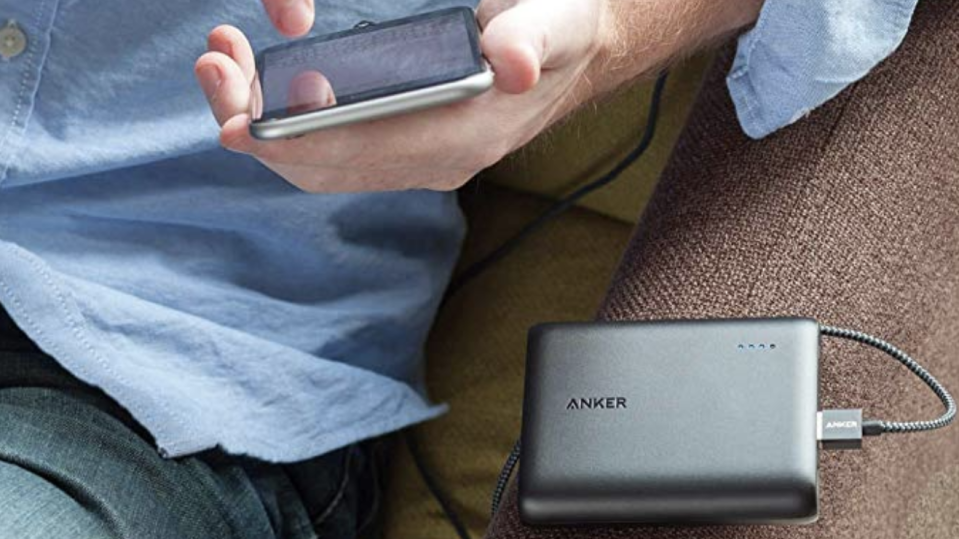 Keep your phone fully juiced with this Anker battery pack.