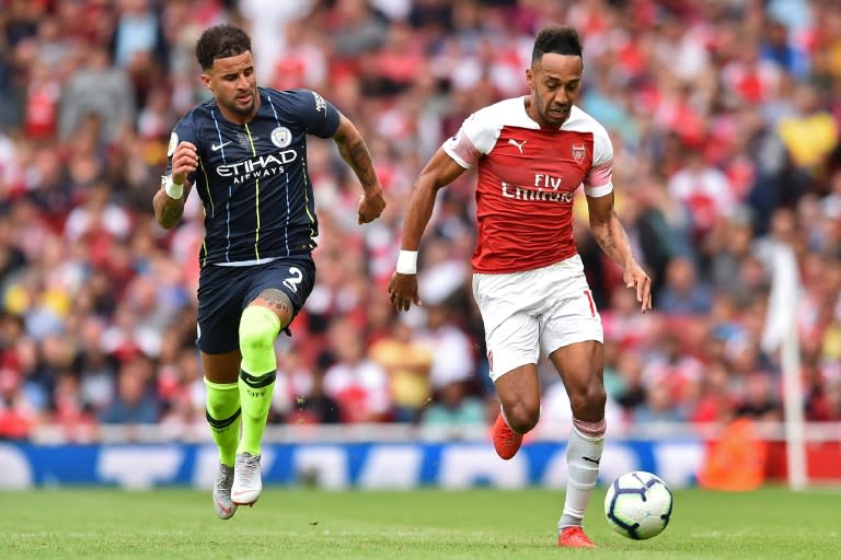 High hopes: Much is expected of Pierre-Emerick Aubameyang in his first full season at Arsenal