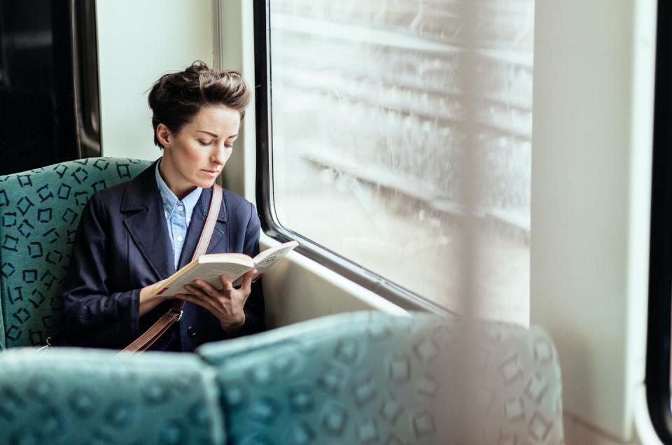 One of the more surprising discoveries during the pandemic has been that many people who switched to remote work actually missed their commutes. <a href="https://www.gettyimages.com/detail/photo/businesswoman-reading-book-in-train-royalty-free-image/540244181?phrase=commuter&adppopup=true" rel="nofollow noopener" target="_blank" data-ylk="slk:Hinterhaus Productions/Stone via Getty Images;elm:context_link;itc:0;sec:content-canvas" class="link ">Hinterhaus Productions/Stone via Getty Images</a>