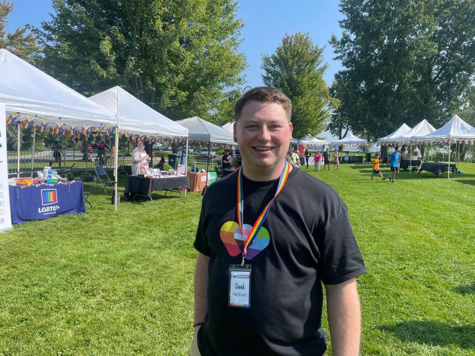 David Hawkins is the executive director of the West Island LGBTQ2+ Centre. 