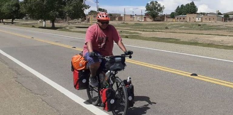 Un ciclista murió mientras buscaba conectar Jujuy y Río Negro